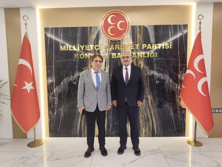 Rektör Prof. Dr. Erol Turan’dan İl Başkanı Sedat Göncü’ye Hayırlı Olsun Ziyareti