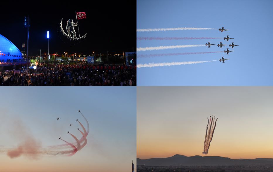 Başkan Altay, Konya Bilim Festivali’nde Türk Yıldızları’nın Muhteşem Gösterisini Vatandaşla Birlikte İzledi