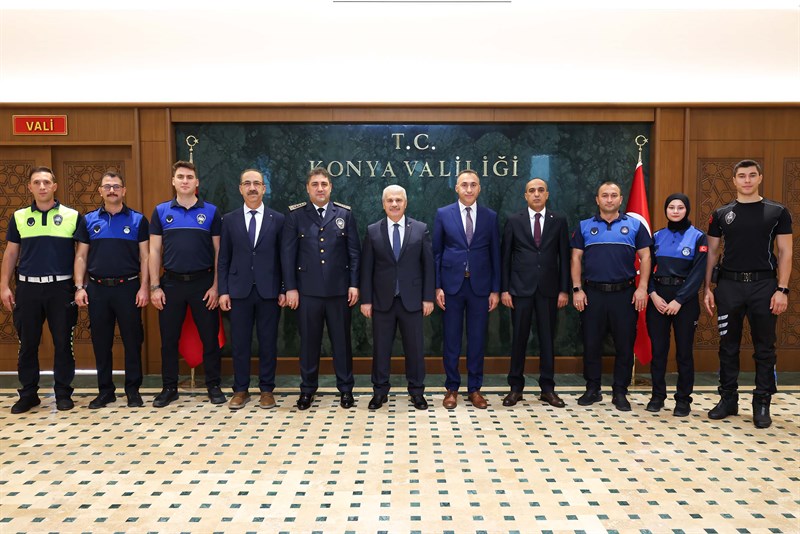 Zabıta Teşkilatından Vali İbrahim Akın’a Anlamlı Ziyaret