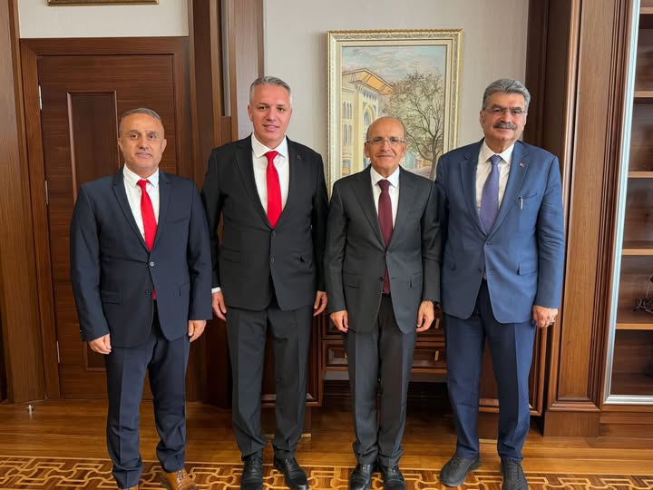 Konya SMMM Odası’ndan Hazine ve Maliye Bakanı Şimşek’e Ziyaret