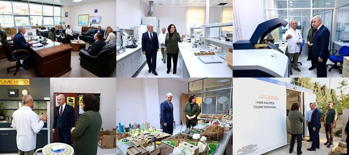 Vali Akın’dan Güney İç Anadolu Temiz Hava Merkezi Müdürlüğüne Ziyaret