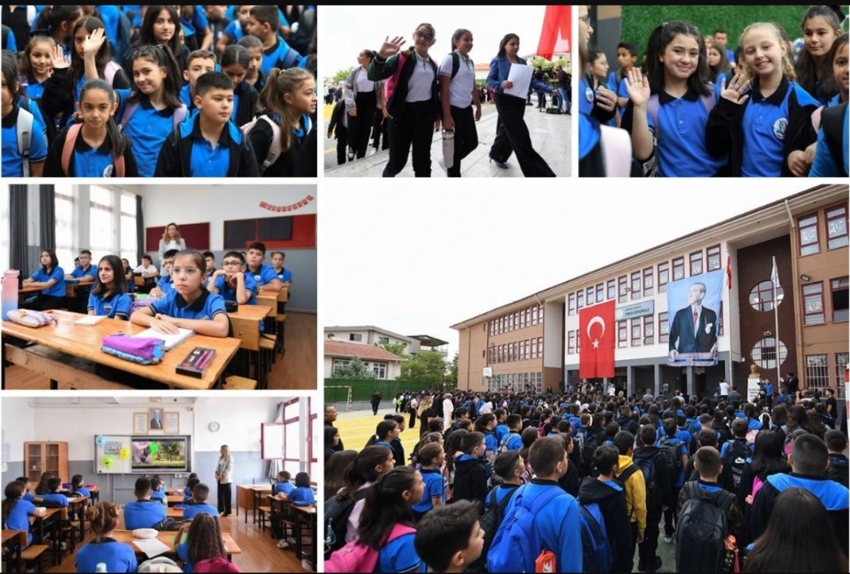 .Okullarda Ders Başı Yapıldı