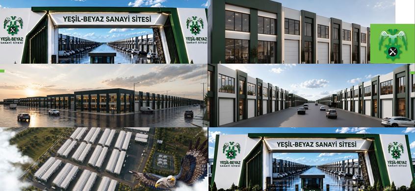 Konyaspor'un Yeşil Beyaz Sanayi Sitesi Projesi Tanıtıldı