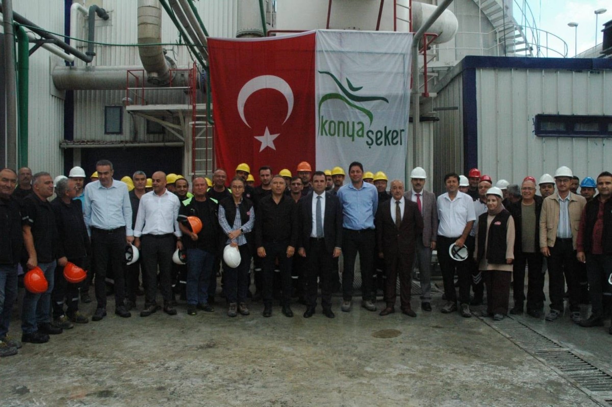Çumra Şeker Fabrikası'nda Yeni Kampanya Dönemi Heyecanı: Kireç Ocağı Dualarla Ateşlendi