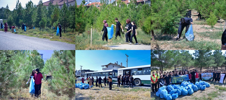 Meram Gençliği Çevre İçin El Ele Verdi