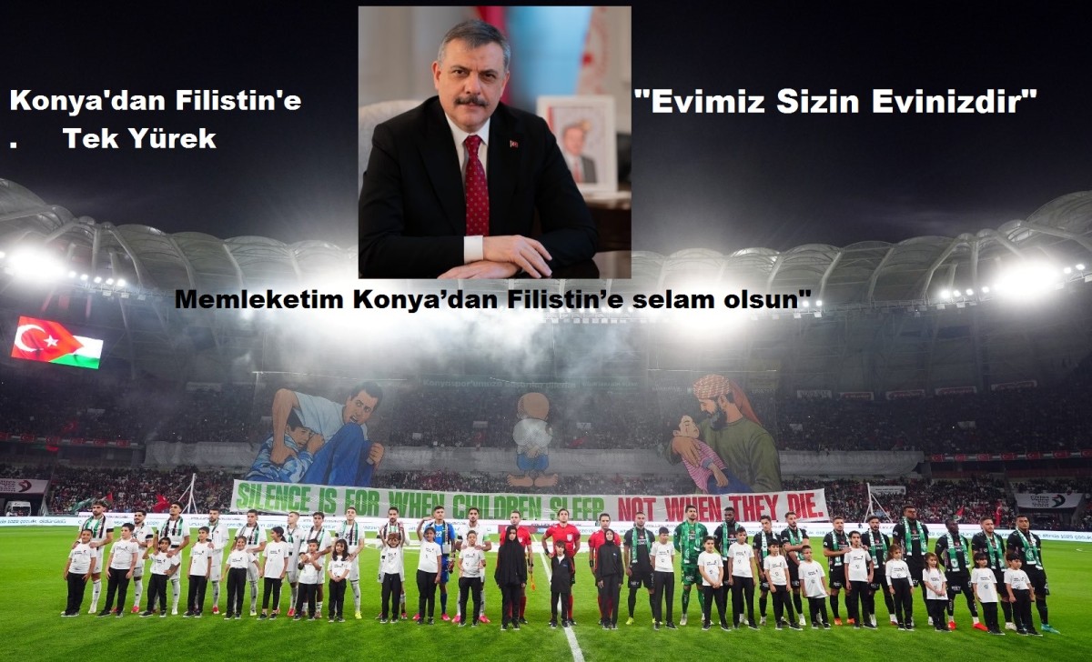 Konya'dan Filistin'e Tek Yürek: