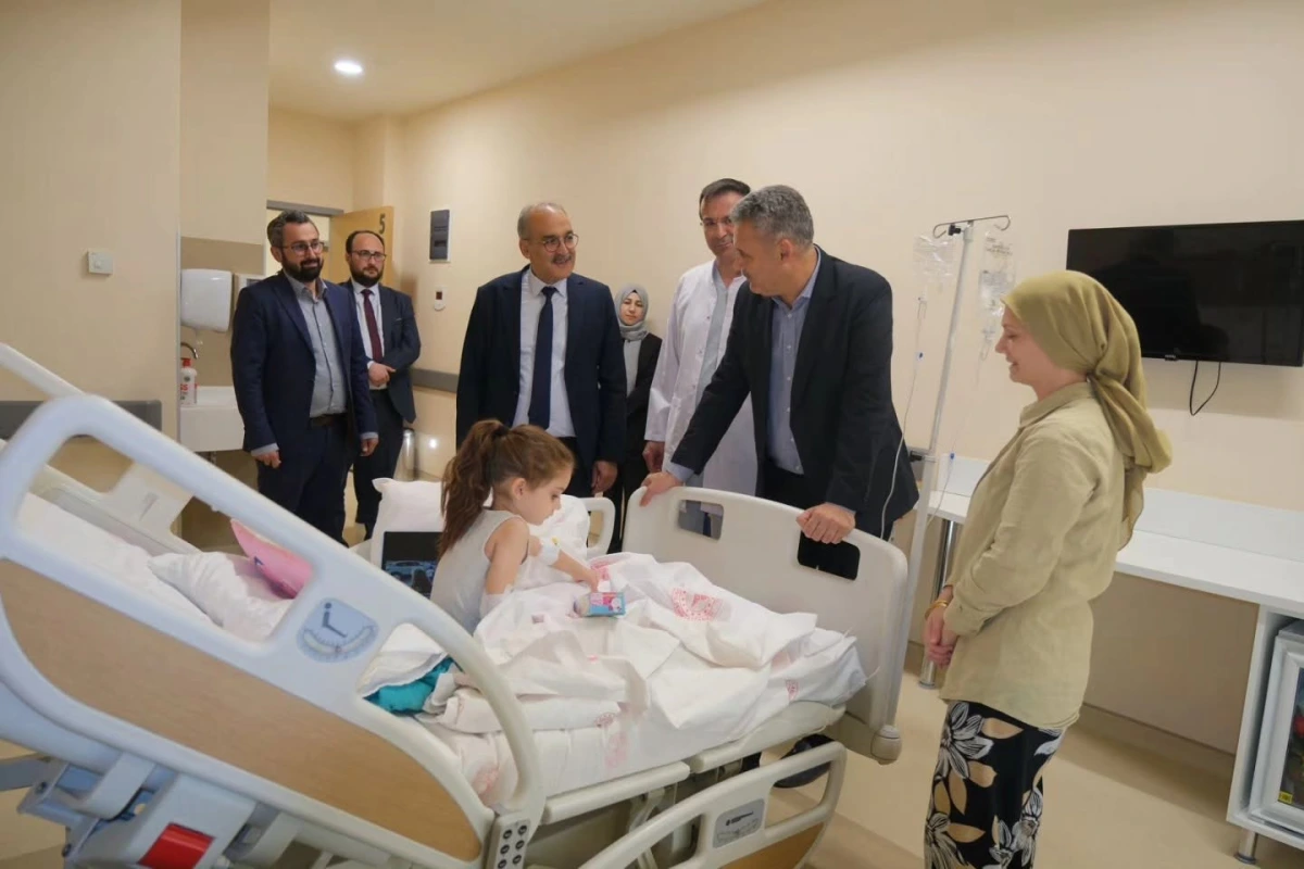 Konya Şehir Hastanesi Yanık Merkezi’nde Anlamlı Ziyaret