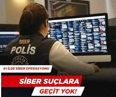 Konya Dahil 61 İlde Siber Suça 547 Gözaltı