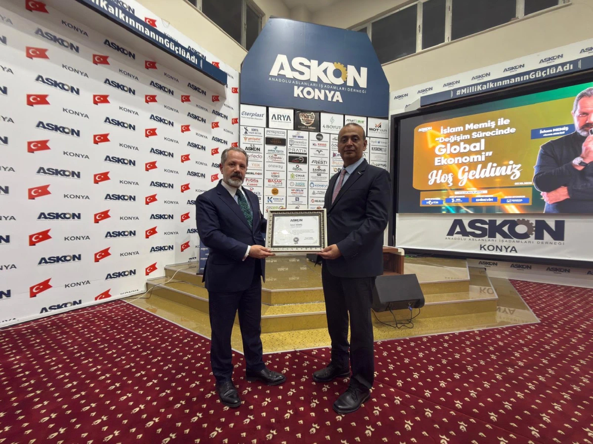 ASKON Konya’da “Değişim Sürecinde Global Ekonomi” Programı Gerçekleştirildi