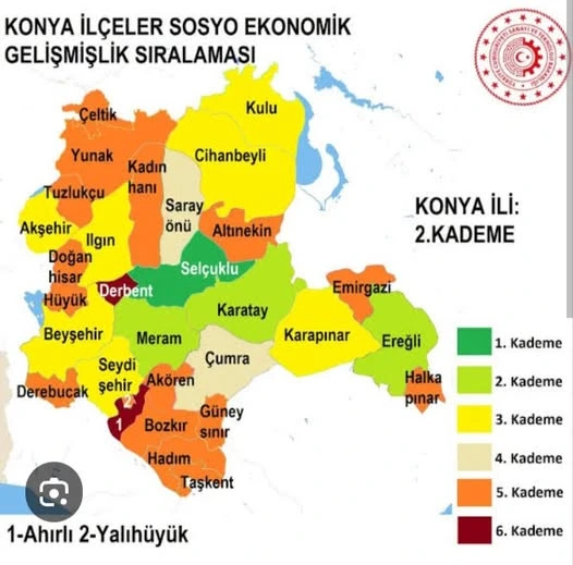 Konya’da Merkez  İlçeler Uçarken , Taşra İlçeler Yerinde Sayıyor