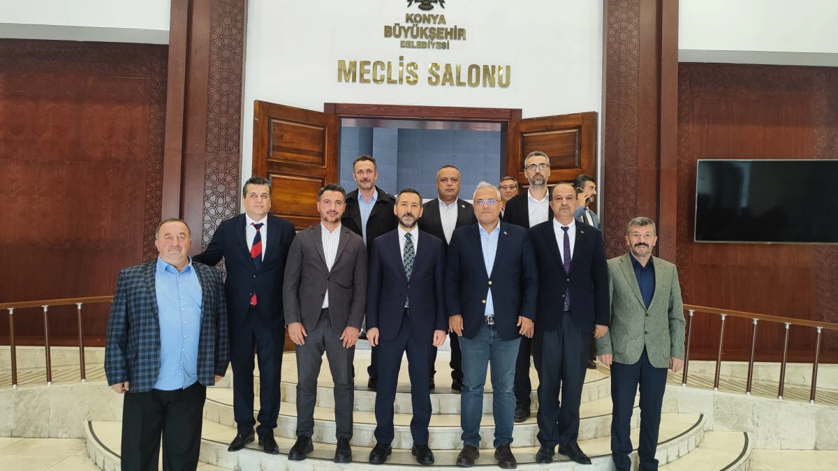 MHP Konya İl Başkanlığı Büyükşehir Belediye Meclis Üyeleriyle Ekim Ayı Olağan Grup Toplantısını Gerçekleştirdi