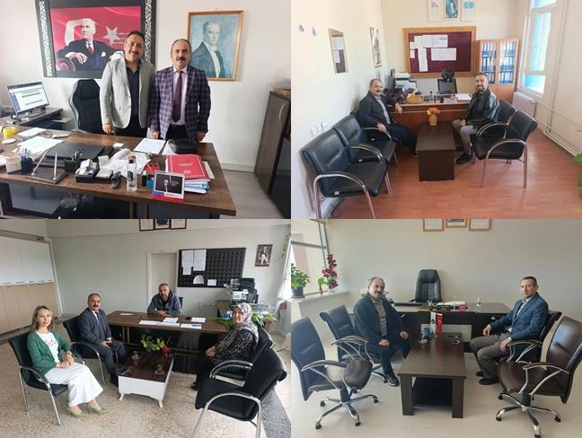 Yunak’ta Yeni Atanan Okul Yöneticilerine Müdür İşcan’dan 