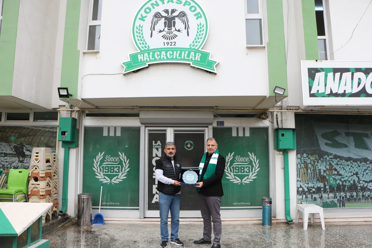 TÜGİKKONYAGİAD Yönetim Kurulundan Konyaspor Nalçacılılar Taraftarlar Derneğine Ziyaret!