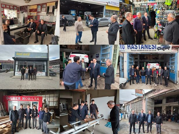 Yunak Kaymakamı Can Alperen Taşavlı’dan Sanayi Esnafına Anlamlı Ziyaret