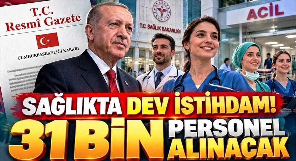 Sağlıkta 2027 Yılında 31 bin  Personel İstihdam Edilecek
