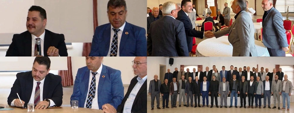 Yunak Kaymakamı Alperen Taşavlı ,19 Ekim Muhtarlar Gününde Muhtarları Ağırladı