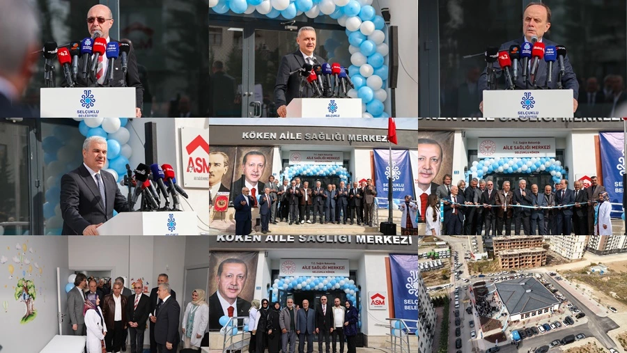 Selçuklu Köken Aile Sağlığı Merkezi Açıldı