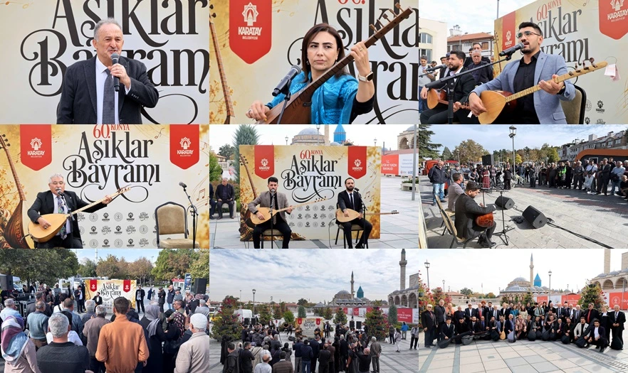 60. Konya Âşıklar Bayramı Başladı