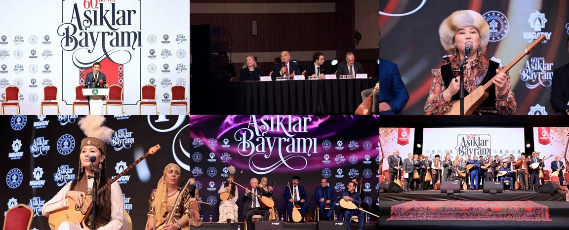 60. Konya Âşıklar Bayramı’nda Sazın Ve Sözün Coşkusu Yaşandı