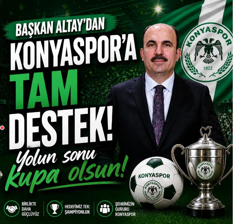 Başkan Altay Müjdeyi Verdi: Final Heyecanı Dev Ekranlarda Yaşanacak