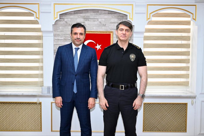 İl Başkanı Özgökçen’den Emniyet Müdürü Koç’a