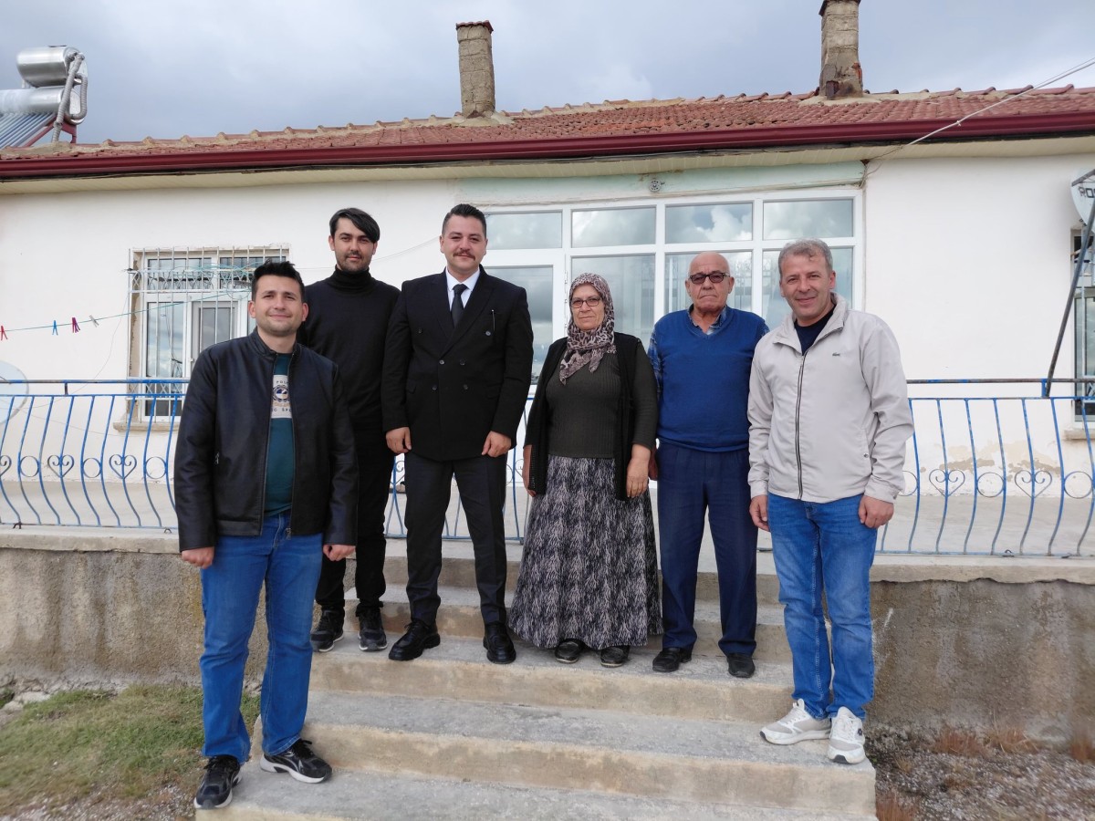 Kaymakam Taşavlı’dan Şehit Ailelerine Anlamlı Bayram Ziyareti