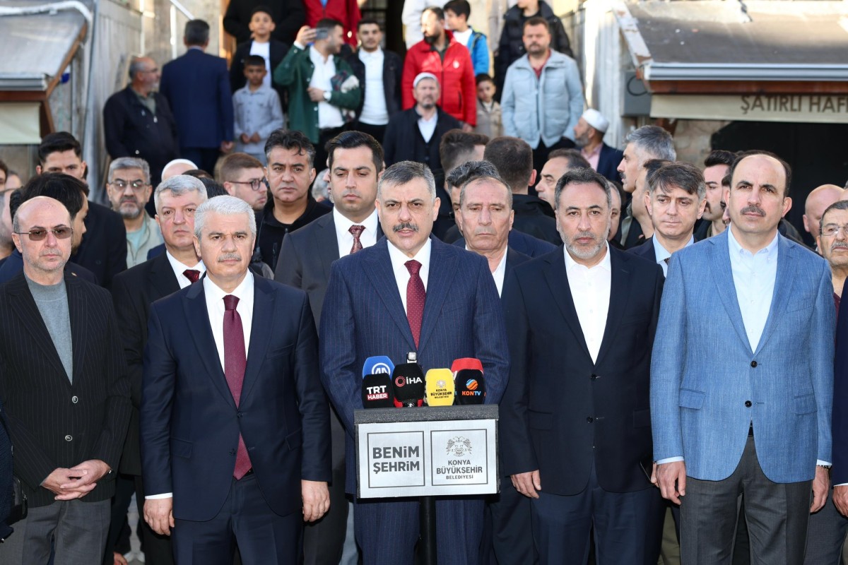 Bakan Çiftçi baba ocağı Konya’da