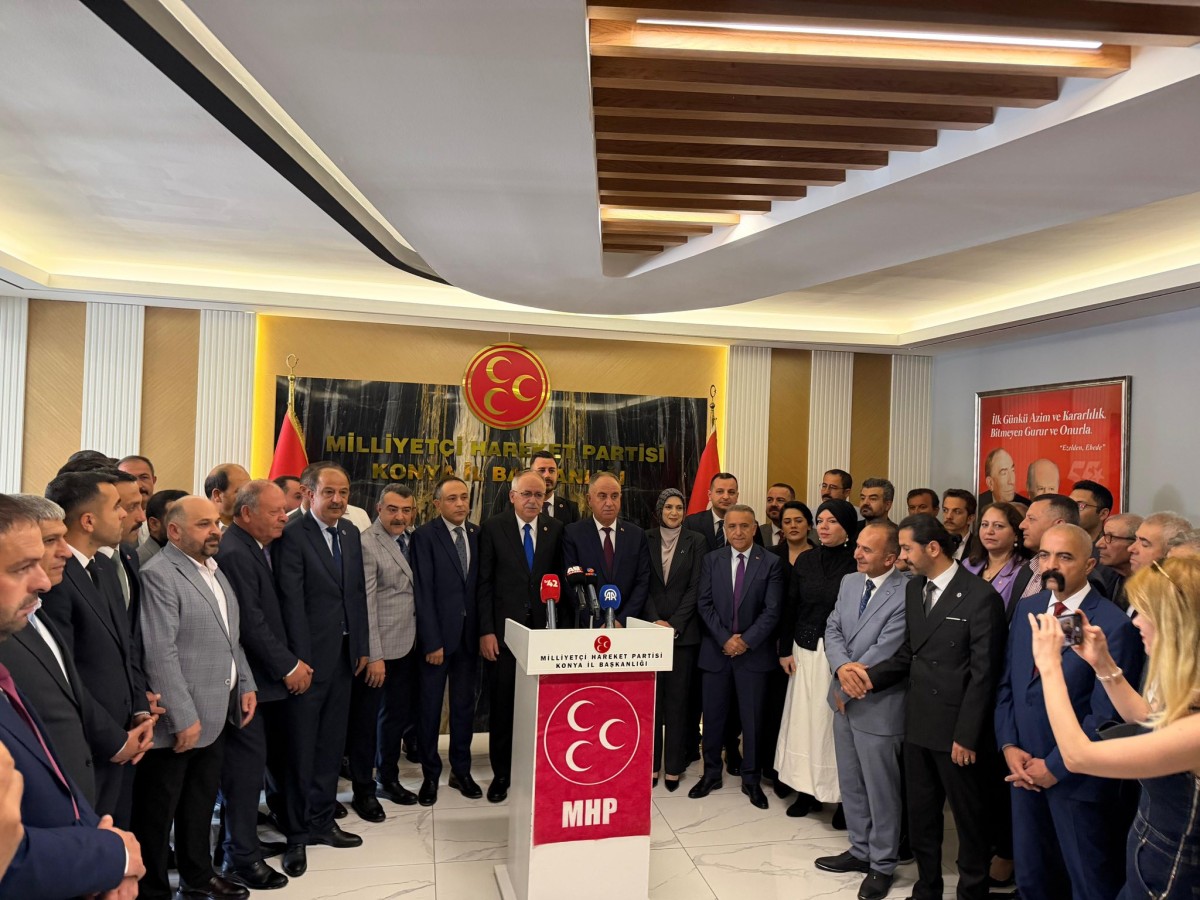 MHP Konya İl Başkanlığında  Bayramlaşma 
