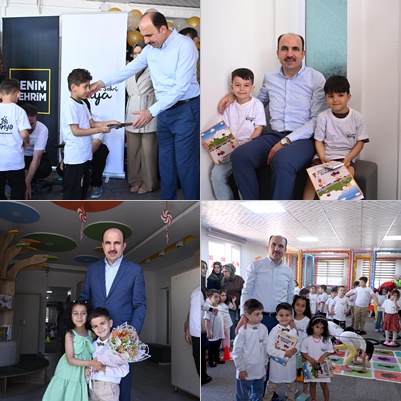 Başkan Altay Bisiklet Bilinci Eğitimi Alan Anaokulu Öğrencileriyle Buluştu