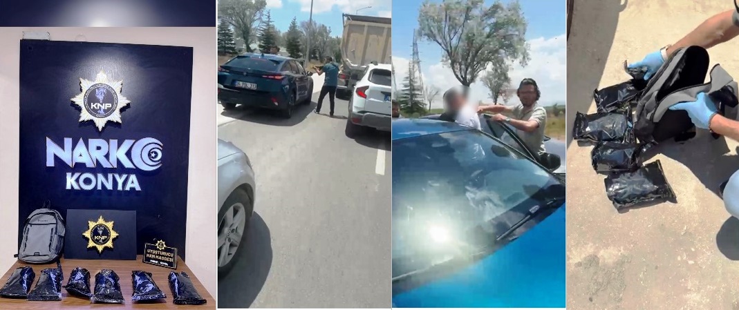 Konya'da Dev Uyuşturucu Operasyonu