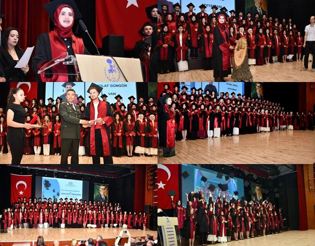 Akşehir Kadir Yallagöz Sağlık Yüksekokulu’nda Mezuniyet Sevinci