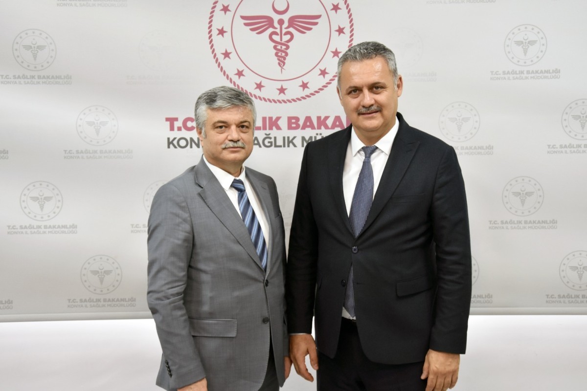 Konya Tabip Odası, İl Sağlık Müdürlüğünü Ziyaret Etti
