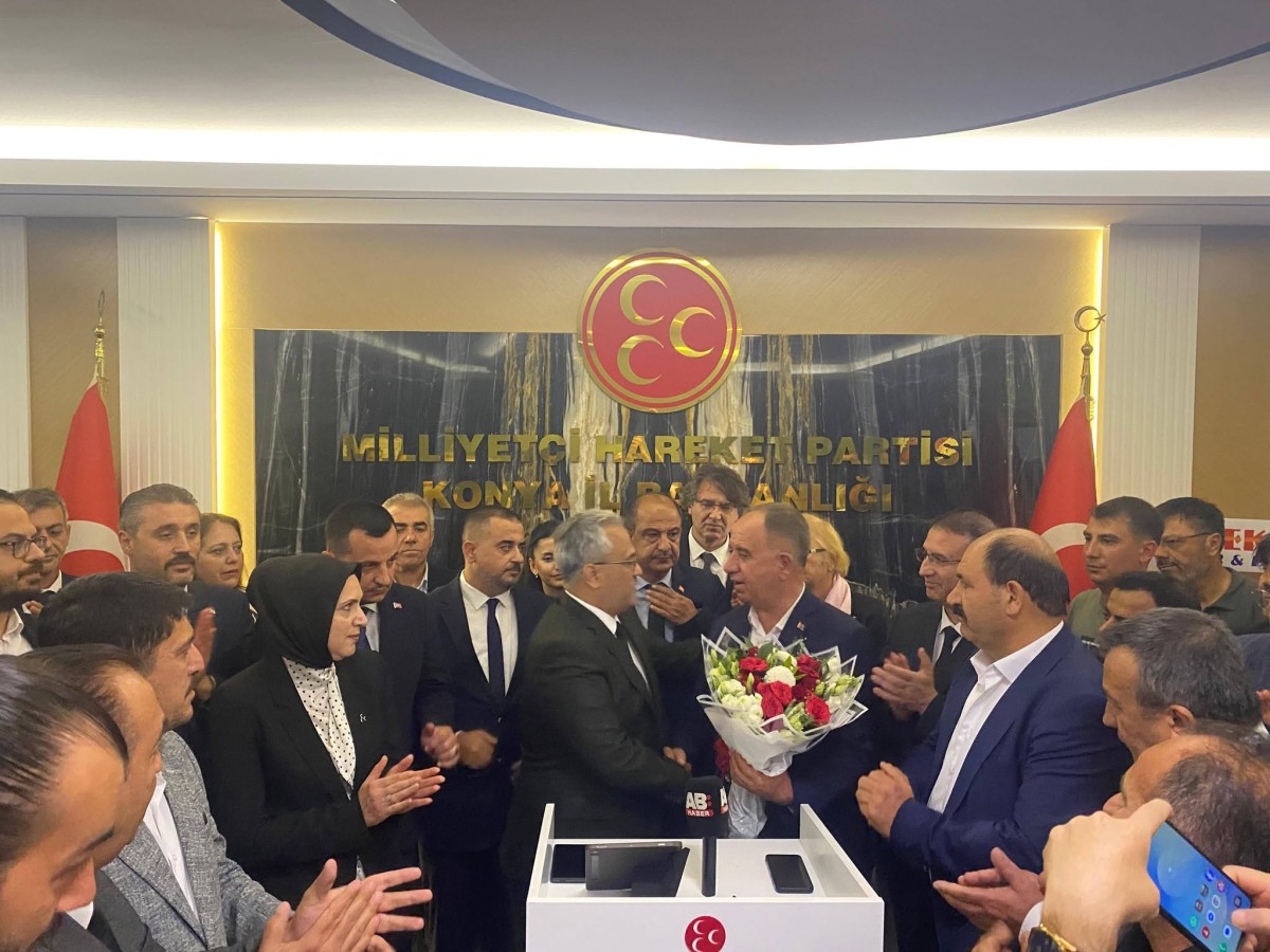 MHP Konya İl Başkanlığında Bayrak Değişimi: Sedat Göncü Görevi Devraldı