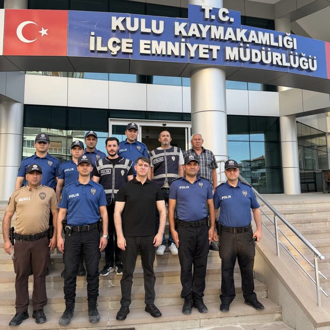 İl Emniyet Müdürü Koç’tan Kulu’ya Denetim Ziyareti