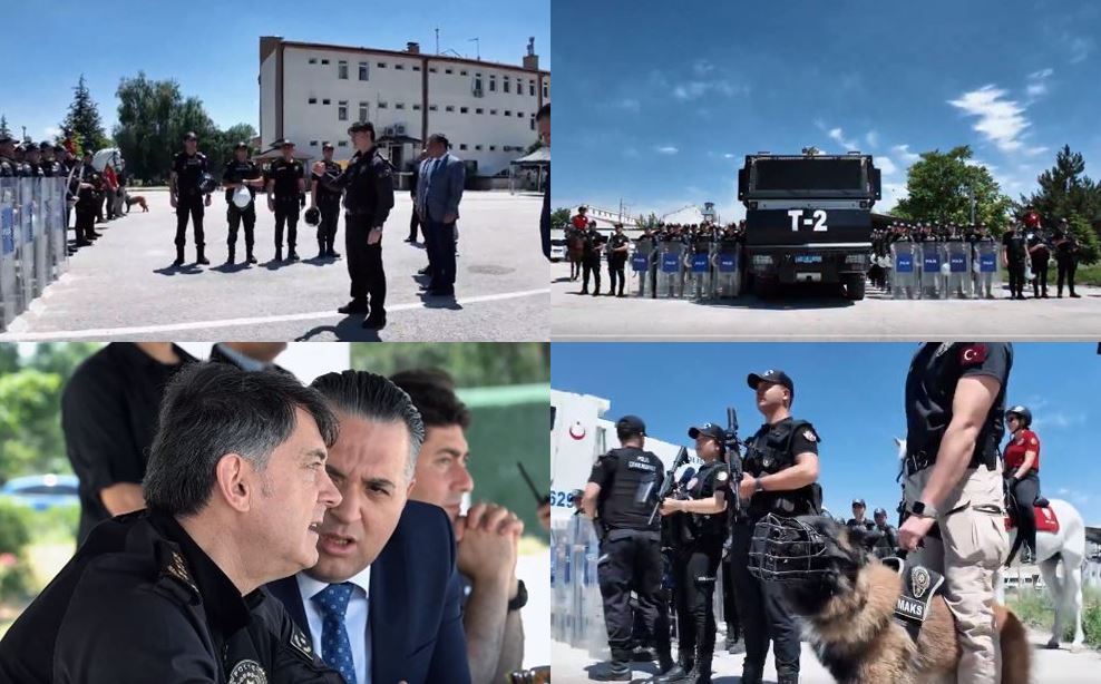 Konya Emniyeti’nden Gövde Gösterisi: Çevik Kuvvet’ten Geniş Kapsamlı Tatbikat