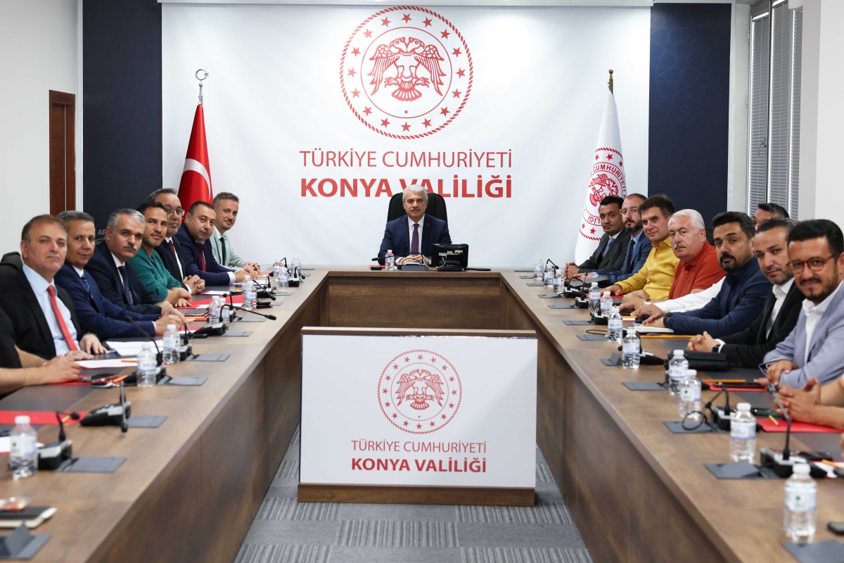 Konya’da Turizm ve 'Kültür Yolu' Masaya Yatırıldı