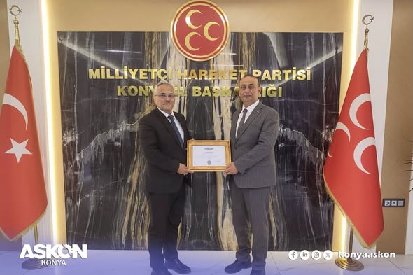 ASKON’dan MHP İl Başkanlığı’na Ziyaret
