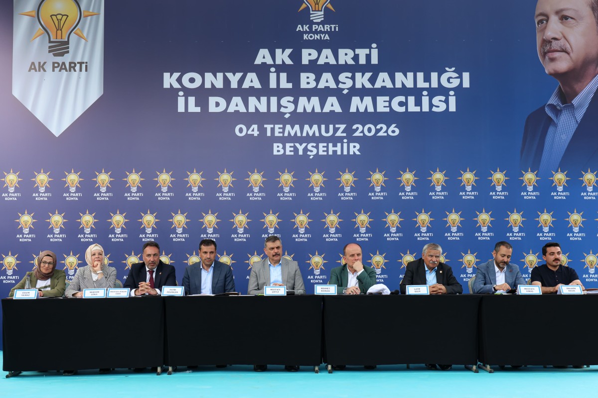 AK Parti Konya Teşkilatı Beyşehir'de Buluştu