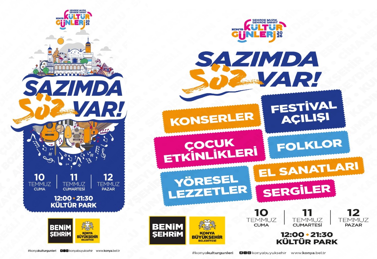 Başkan Altay Tüm Konyalıları 10-12 Temmuz Arası “Konya Kültür Günleri”ne Davet Etti