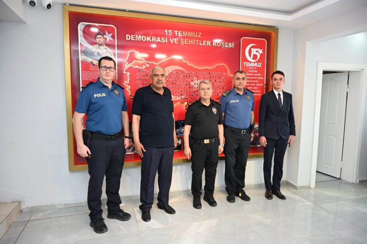 Emniyet Müdürü Özdemir’den Şehit ve Gazi Aileleri Federasyonuna Ziyaret