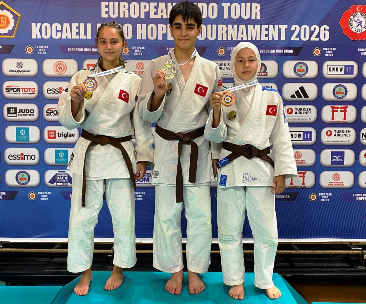 Konya Büyükşehir Minikler Avrupa Judo Kupası'nı 3 Madalya ile Taçlandırdı