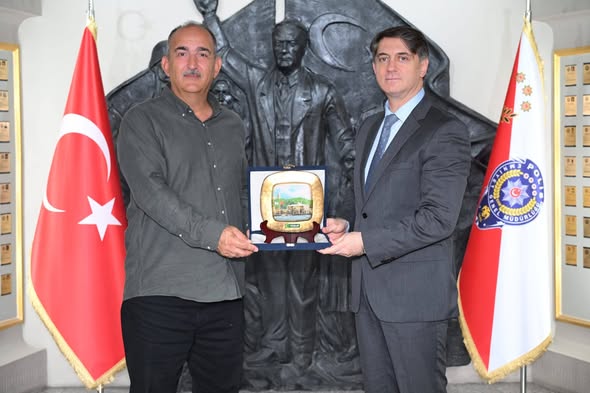  Konya Yeşilay’dan İl Emniyet Müdürü Koç’a 