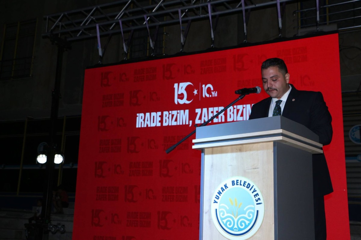 Yunak’ta 15 Temmuz Demokrasi Ve Milli Birlik Günü Dualarla Kutlandı
