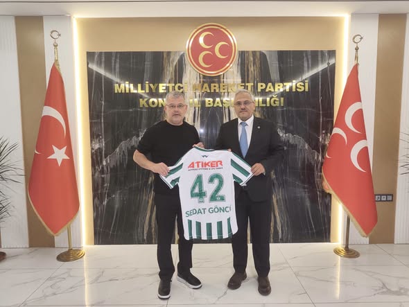 Konyaspor’dan MHP İl Başkanlığı’na “Hayırlı Olsun” Ziyareti