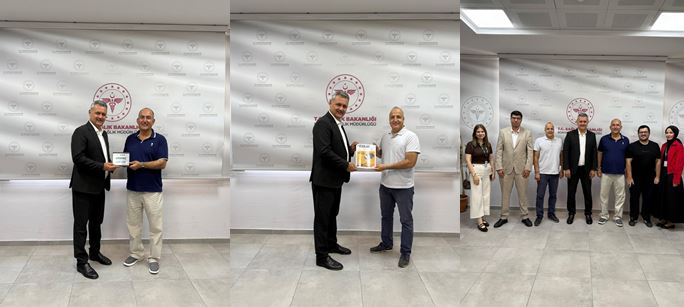 Yeşilay Konya Şubesi’nden İl Sağlık Müdürü Doç. Dr. Yusuf Yavuz’a Ziyaret