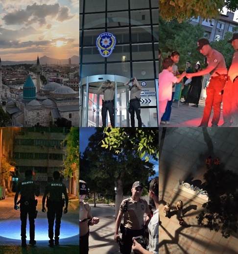 Konya Emniyetinden Anlamlı Paylaşım: 