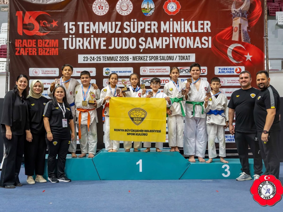 Minik Judocularımızdan Türkiye Şampiyonası’nda 8 Madalya Birden