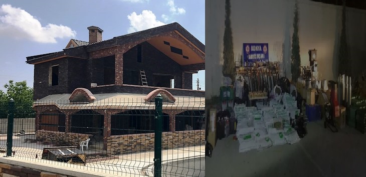 Konya’da Uyuşturucu İmalathanesine Darbe