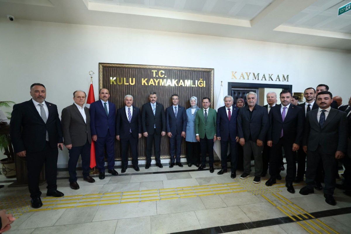 İçişleri Bakanı Mustafa Çiftçi Konya’da Vatandaşlarla Buluştu
