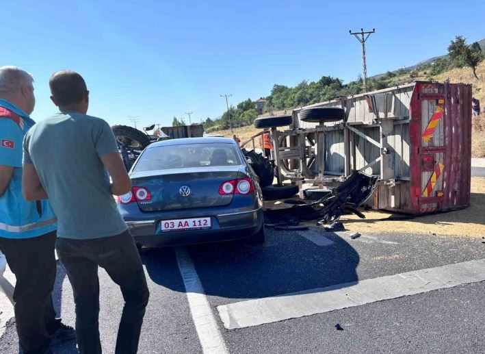 Akşehir'de Zincirleme Kazada Yaralılar Var